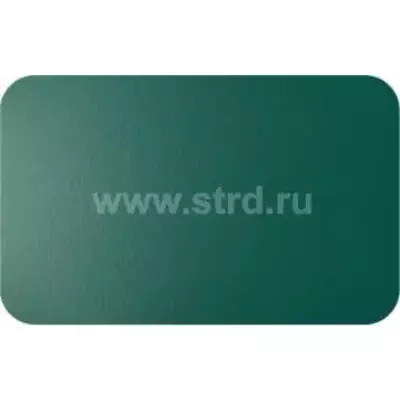 Плоский лист 0.3±0.07мм Полиэстер - Россия RAL 6005 (зеленый)