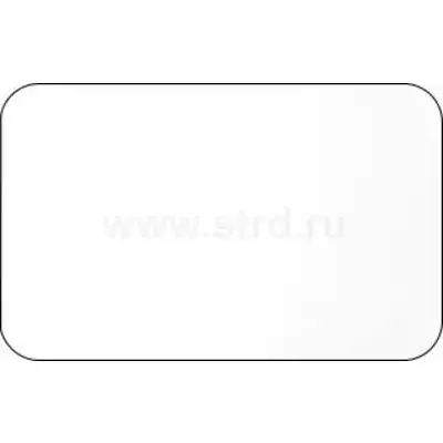 Плоский лист 0.3±0.07мм Полиэстер - Россия RAL 9003 (белый)